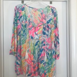 Xl sparkling sand Lilly tunic